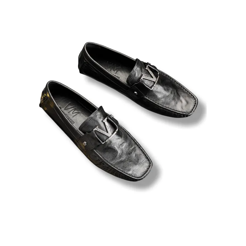 Brounvanm Beanie Shoes Men's Black-2