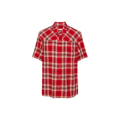 BALLY Western Plaid-check Shirt