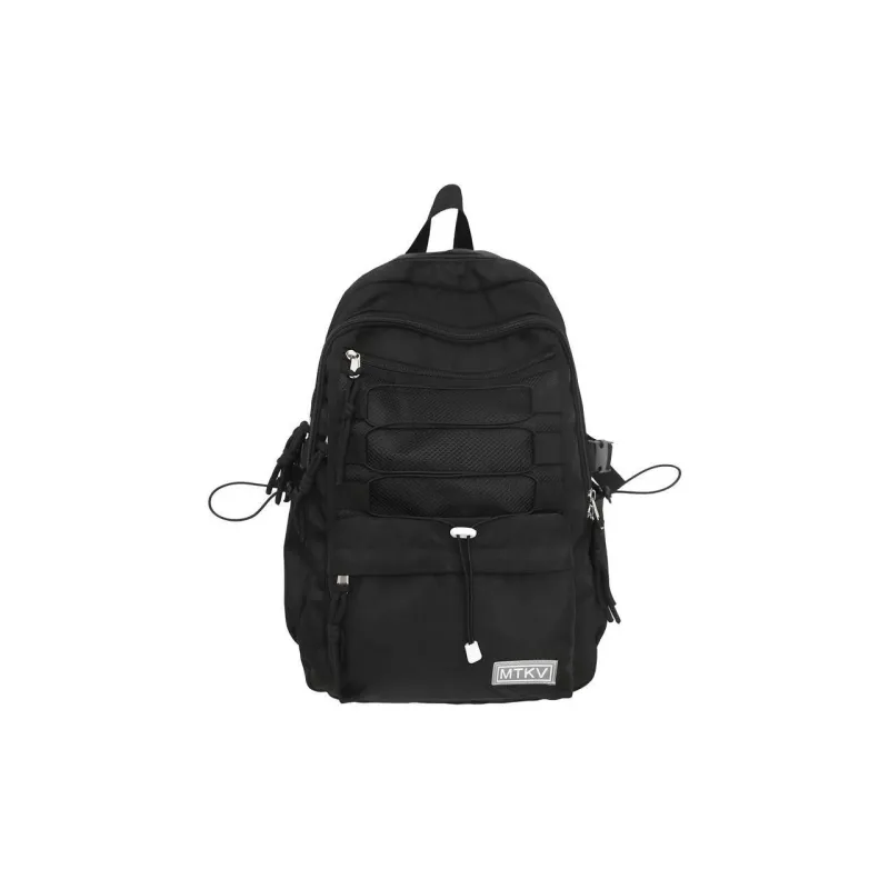 NIGEER Nylon Backpacks Backpack Regular Unisex Black/Purple/Gray/Brick Red-0