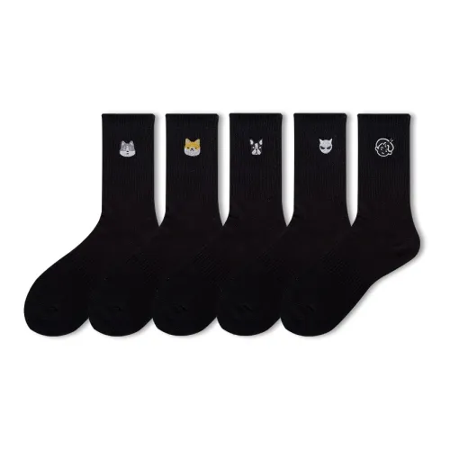 COTTON CHEESE Men Mid-Calf Socks