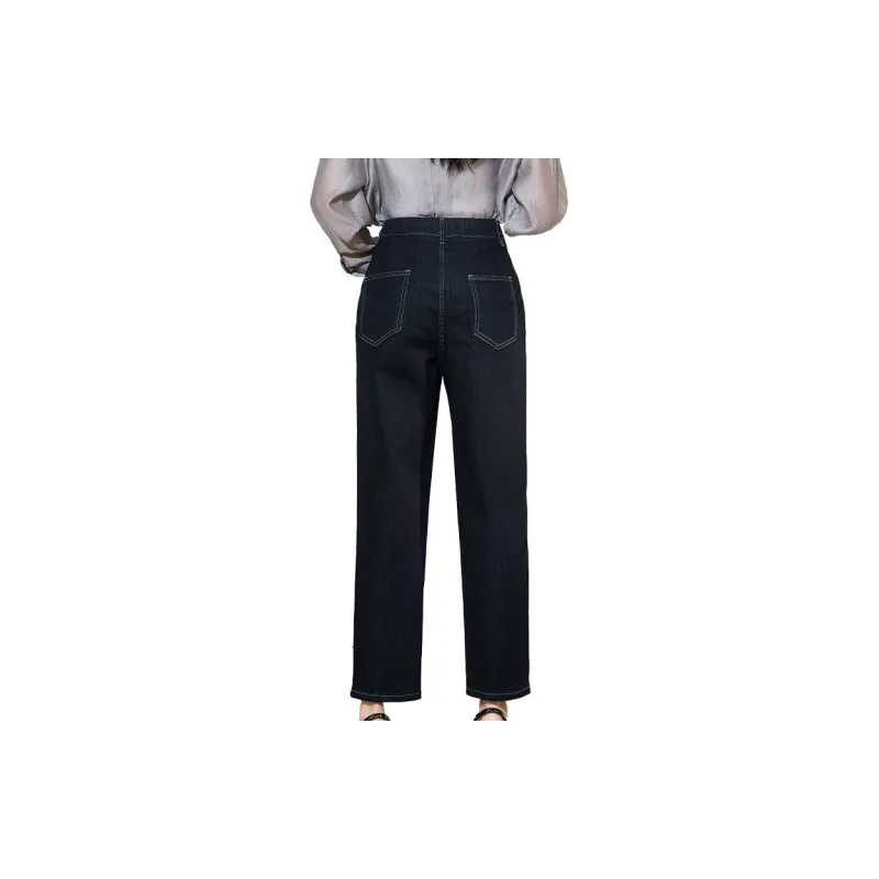 SMEN Jeans Women's Navy Blue-1