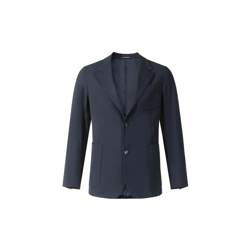 EMPORIO ARMANI SS24 Business Suit Men's Midnight Blue-1