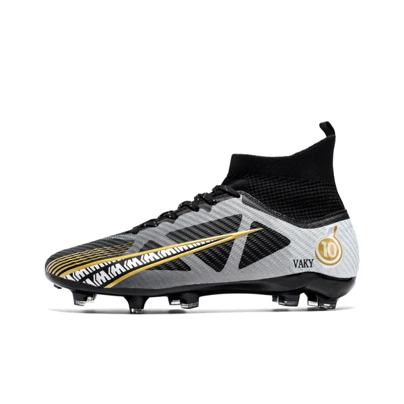 VAKY Cushioned Slip-Resistant Abrasion-Resistant Breathable Soccer Shoes Unisex-5