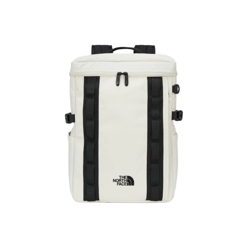 THE NORTH FACE Polyester Backpack Regular Unisex Cream White-0