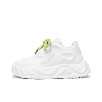 SLNU 3 Cushioned Wear Resistant Height Increasing Coverage Low Top Casual Shoes Men's White