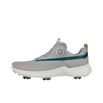 Ecco Waterproof Low Top Casual Shoes Men's Gray Green