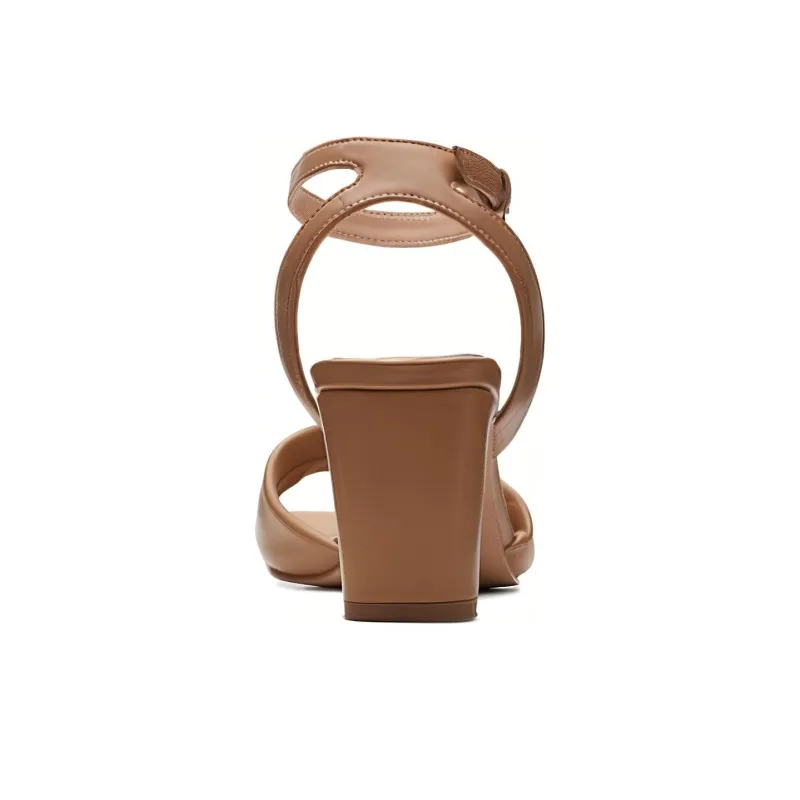 Clarks Stylish Sandal 6.5cm Women's Light Khaki-3