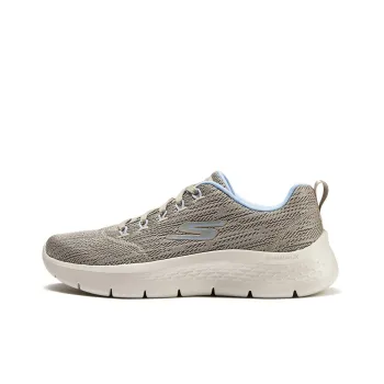 Skechers Go Walk Fle Cushioning Wear Resistant Low Top Casual Shoes Women's Taupe