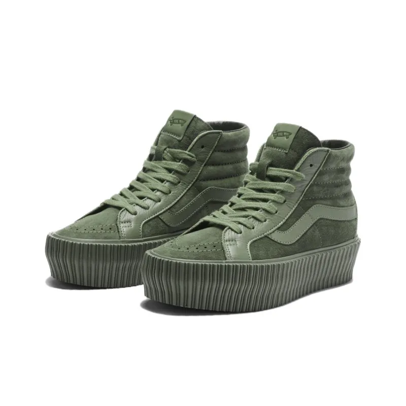 Sk8 Premium Vans Hi 38 Reissue Platform 'Army Green'-1