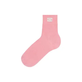 CELINE Ankle Socks Women's Pink