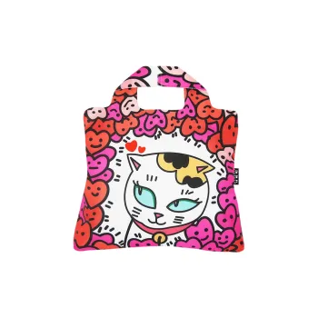 ENVIROSAX Recycled Polyester Reusable Bag Spring Roll Bag Shoulder Bag Large Size Unisex Multicolor