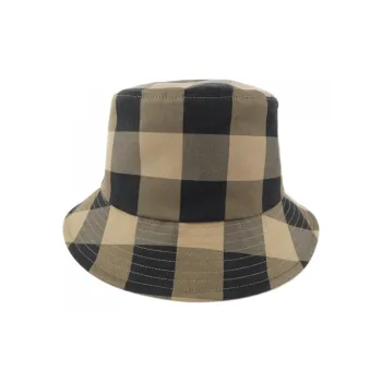 DIOR Polyester Polyurethane Cotton Bucket Hats Women's Brown