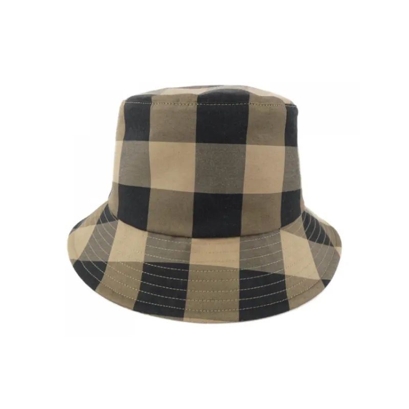 DIOR Polyester Polyurethane Cotton Bucket Hats Women's Brown-0