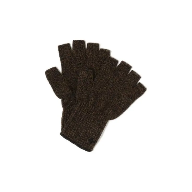 Beams Cashmere Knit Gloves Men's Multicolor-2