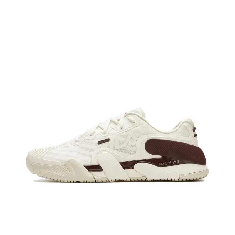 FILA Potenza Low Top Tennis Shoes Women's Brown White-0