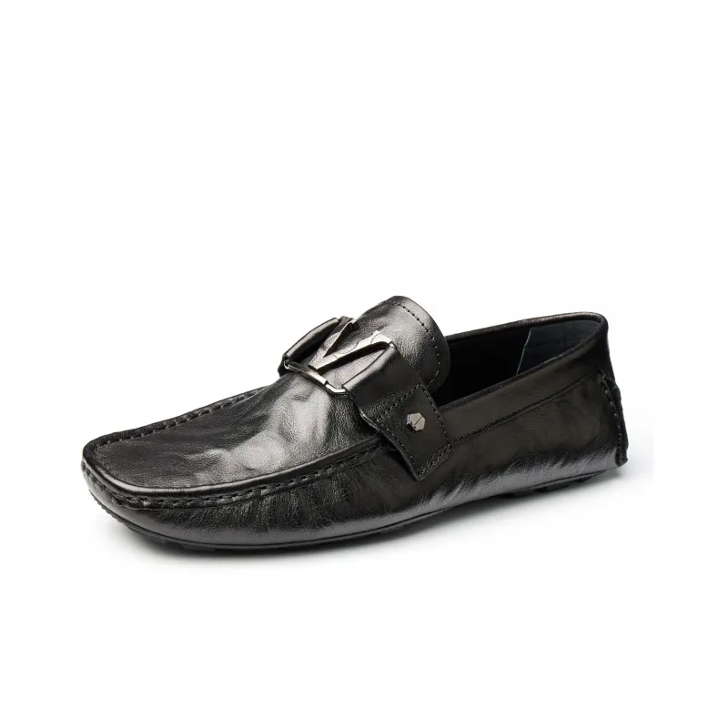 Brounvanm Beanie Shoes Men's Black-1