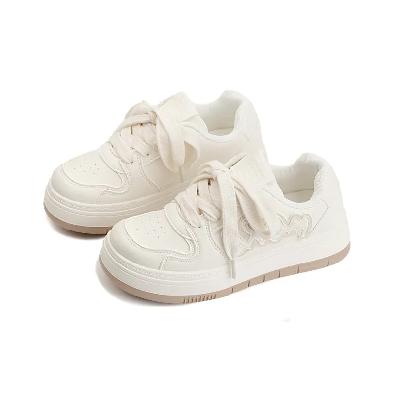SNXR Water-Resistant Cushioning Breathable Height Increasing Low-Top Skateboard Shoes Women's-24
