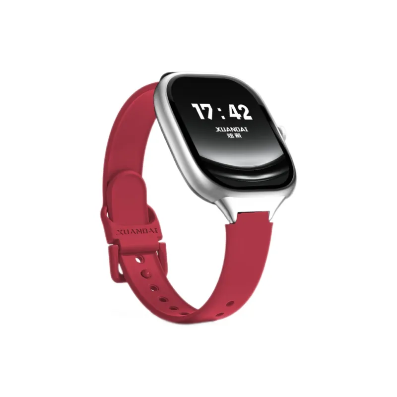 CHENSONG Watch Bands 120 180mm Unisex Redmi Watch 4 Day Letter Reverse Buckle Silicone Strap-7