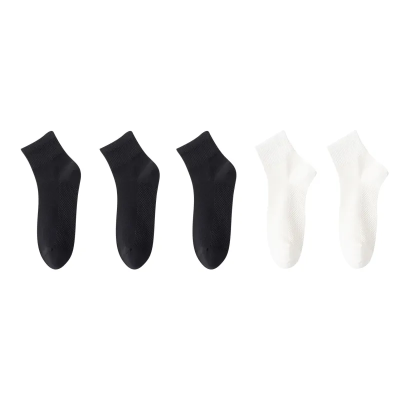 MIIOW Mid Calf Socks Men's Pack Of 5-8