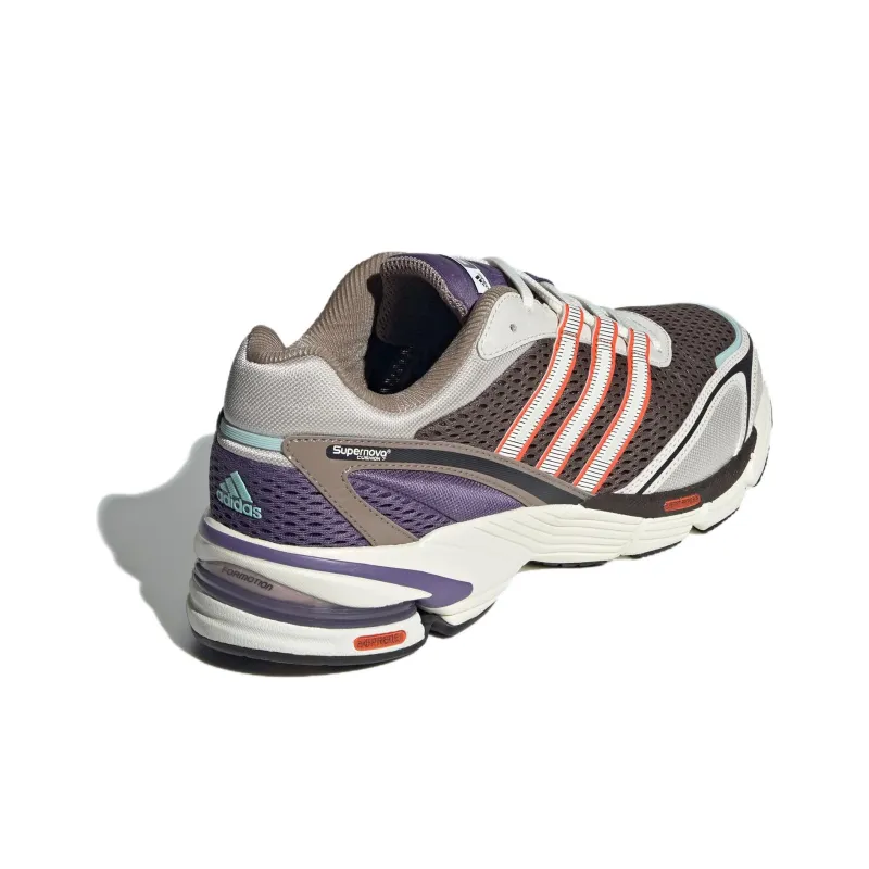 Adidas SUPERNOVA CUSHION 7 Running Shoes Unisex Low Top Umber/Gray/Purple-3