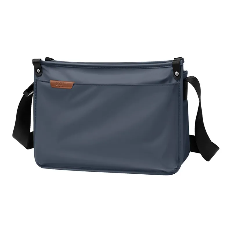 GOLF Fabric Shoulder Bag Men's Black/Gray-5