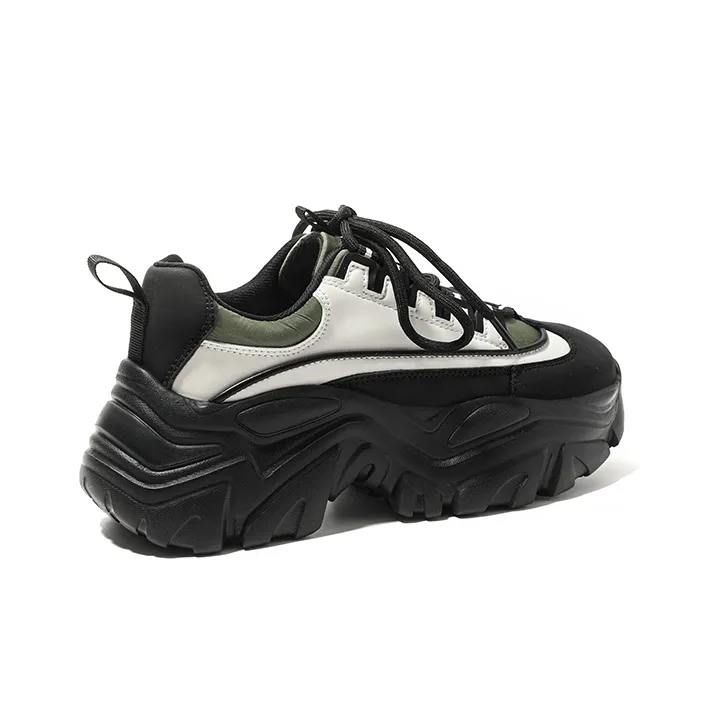 ZHR Anti-Slip Wear-Resistant Low-Top Chunky Sneakers Women's-21