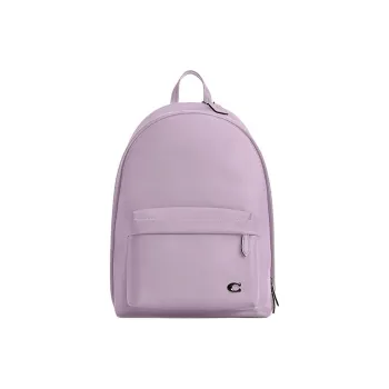 COACH Cow Leather Backpack Large Size Men's Soft Purple