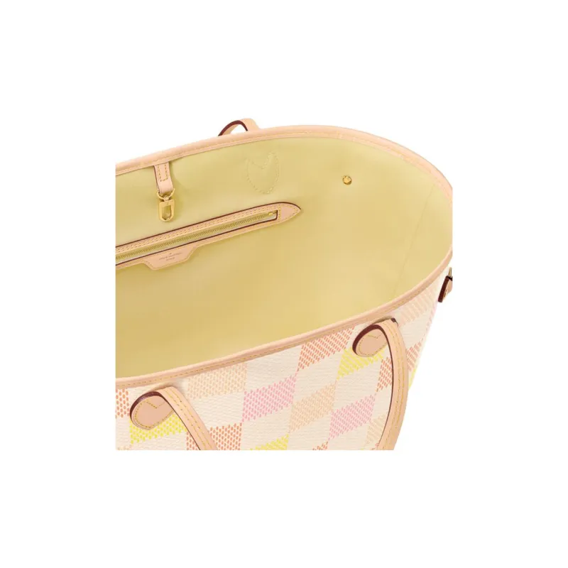 LOUIS VUITTON Neverfull Mm Peach-4