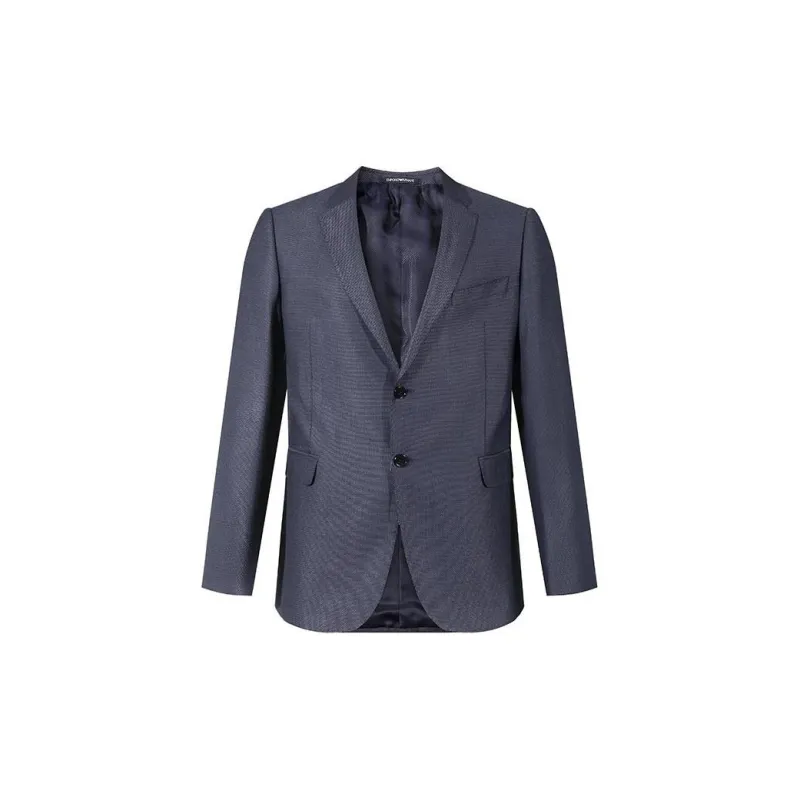 EMPORIO ARMANI SS24 Business Suit Men's Night Blue-1