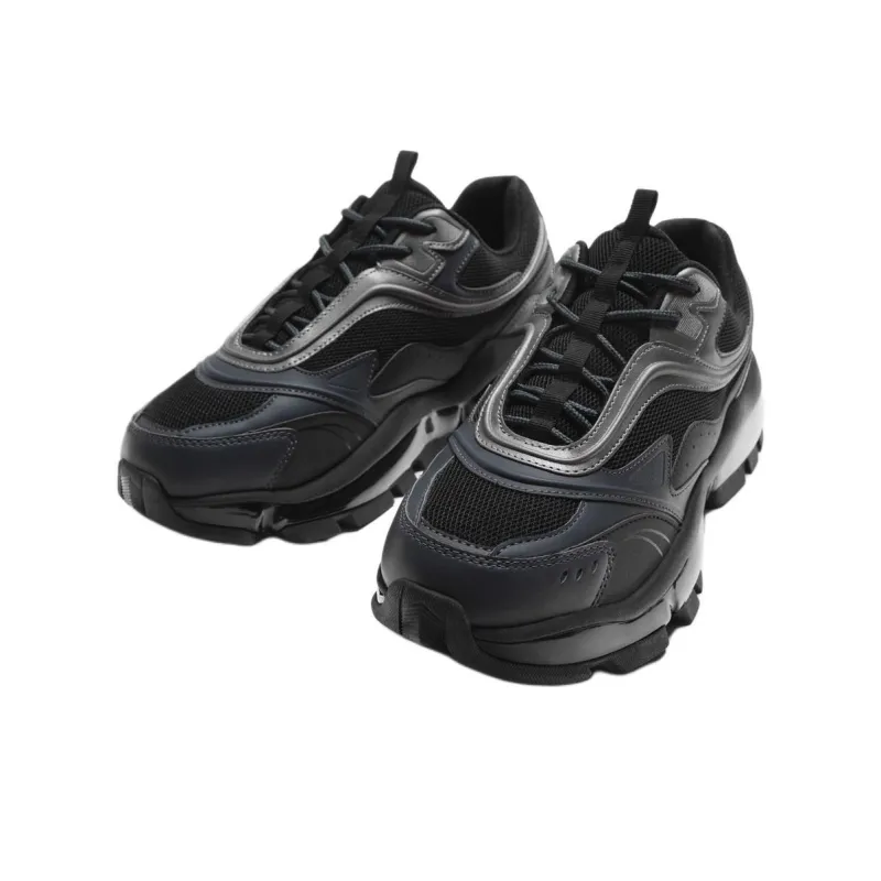 ZARA Low Top Casual Shoes Men's Black-2