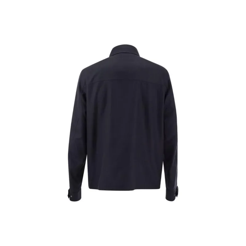 HERNO Shirts Men Dark Blue-1