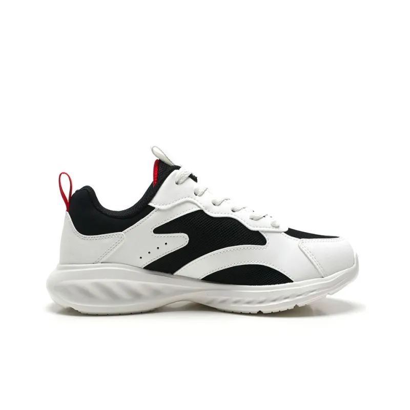 Anta Breathable And Lightweight Low Top Running Shoes Men's Black White Red-1