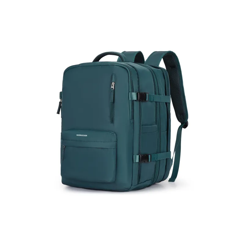 Werocker Fabric Travel Backpack Regular Unisex Multicolor-34