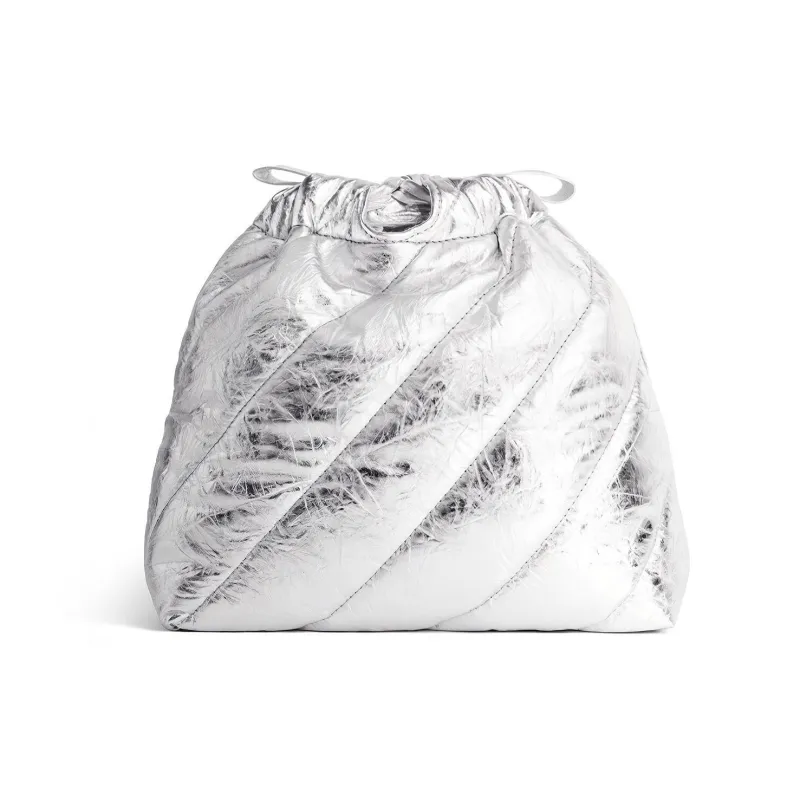 Balenciaga Crush Xs Quilted Tote Bag-4