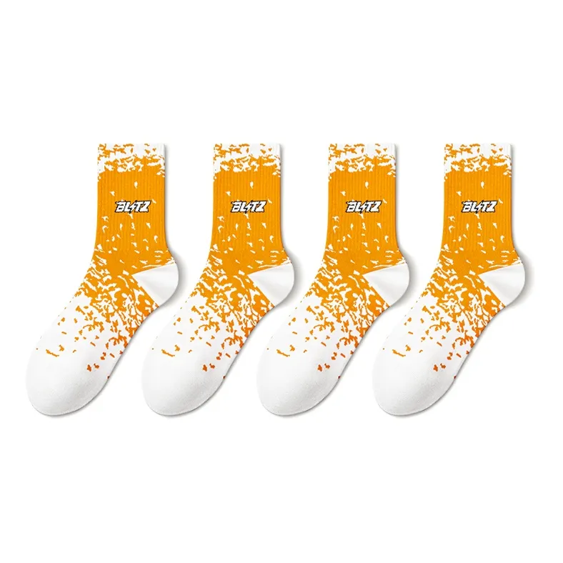 Taste The Color Mid Calf Socks Unisex 4 Pack-10