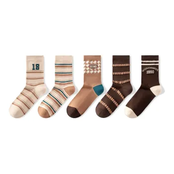 NAIER Mid Calf Socks Women's 5 Pack