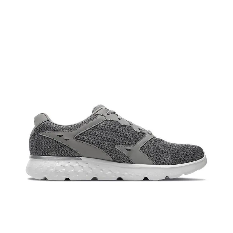 Skechers Go Run 400 Cushioned Slip-Resistant Low-Top Casual Running Shoes Men's Gray-1