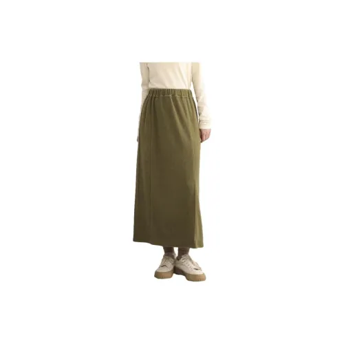 Asuka and new sake Casual Long Skirts Women's Coffee CJ04