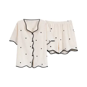 Mulong Family Pajama Set Women's Apricot