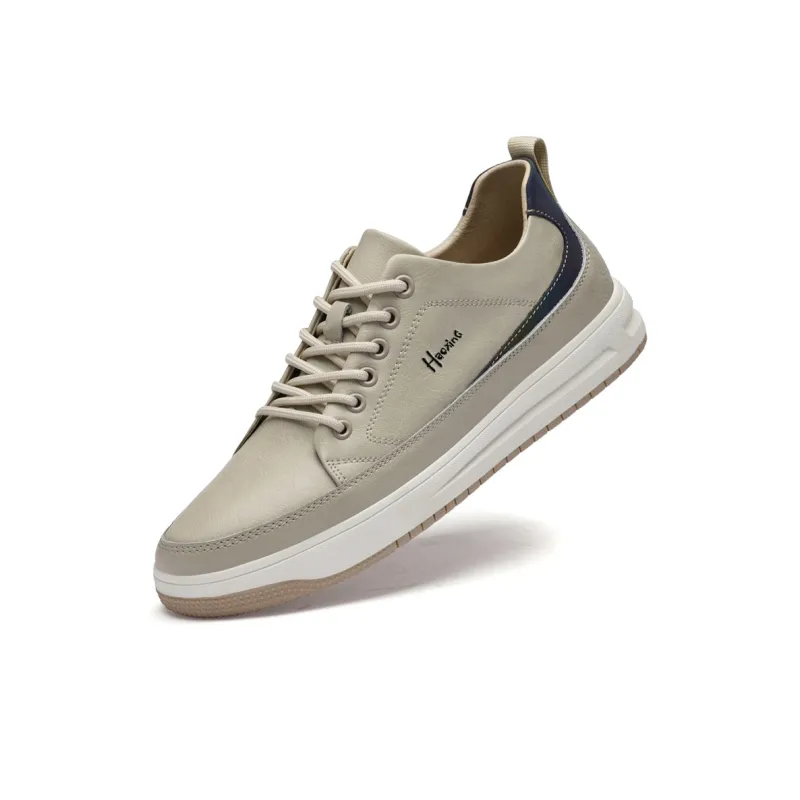 Extravagant Low Top Skateboard Shoes Men's Beige-2