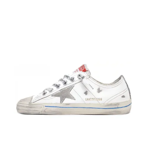 Golden Goose V-Star Skateboard Shoes Women's Low-Top White