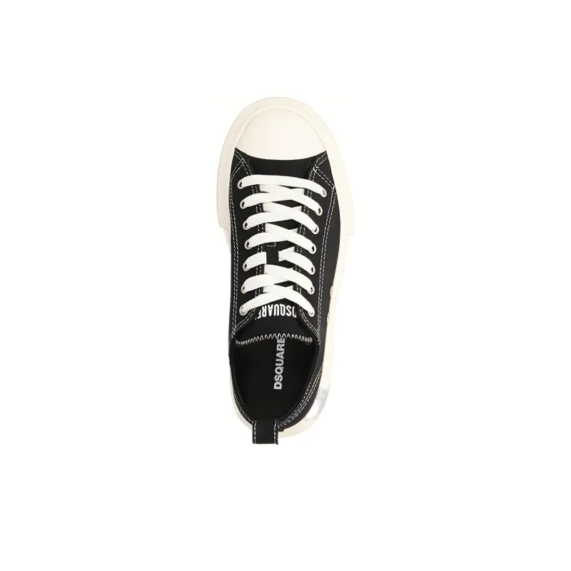 DSQUARED2 Flatform Sole Lace-up Sneakers-3
