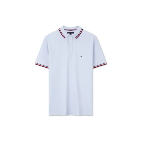 Tommy Hilfiger Polo Shirts Men Light Blue