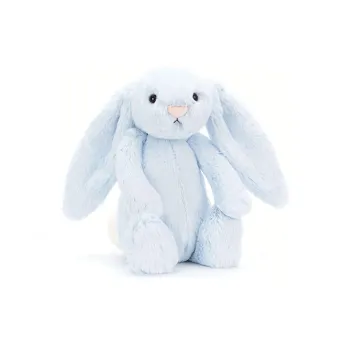 JELLYCAT Bashful Blue Bunny Plush Toy