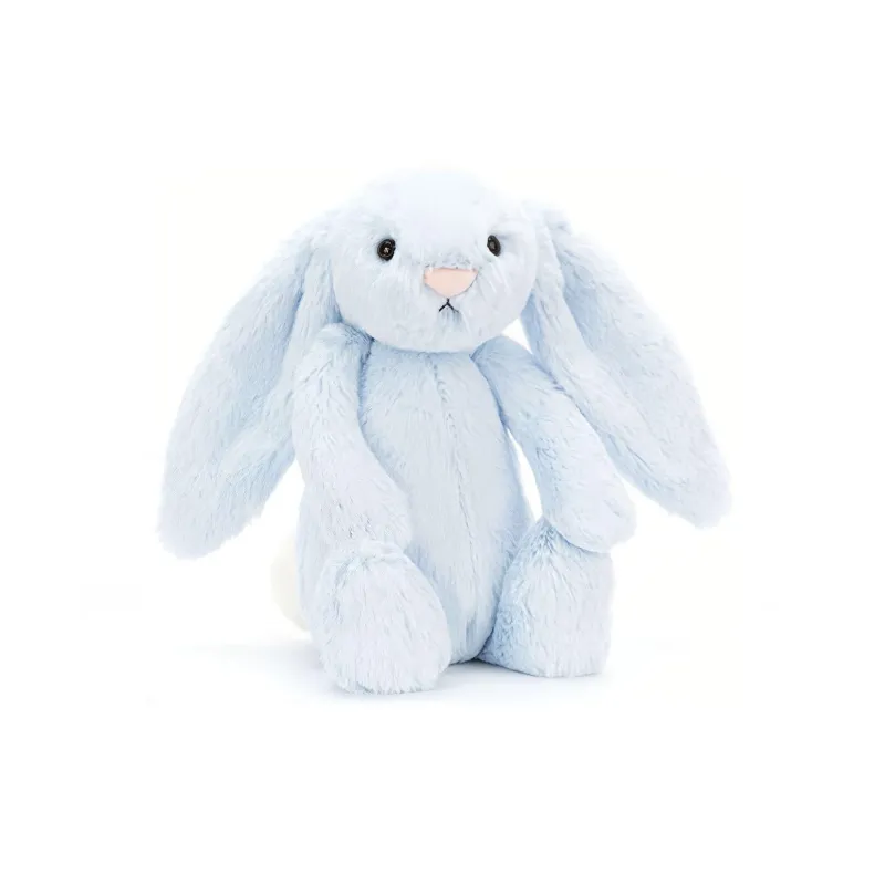 JELLYCAT Bashful Blue Bunny Plush Toy-0