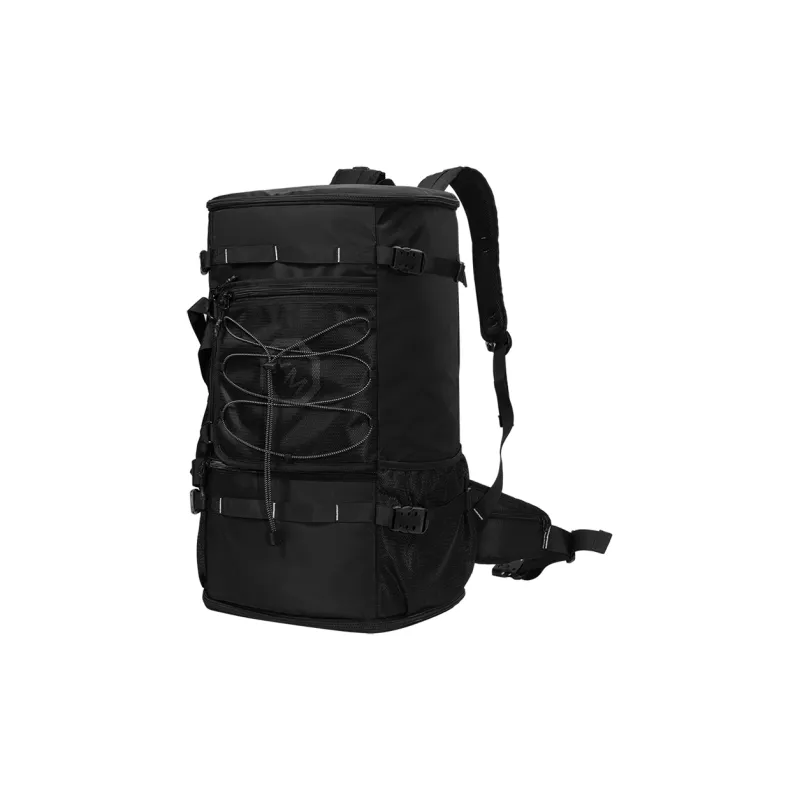 DOSRFINI Nylon Fabric Extra Large Capacity Multifunction Double Shoulder Travel Backpack-2
