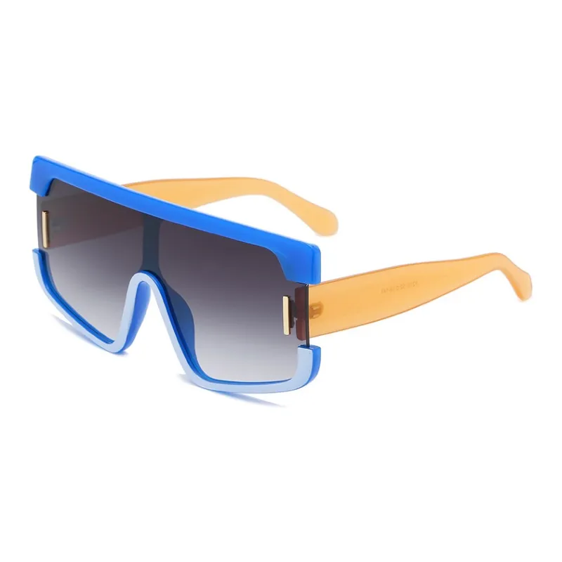 SOMAN Irregular Shape Sunglasses Unisex-2