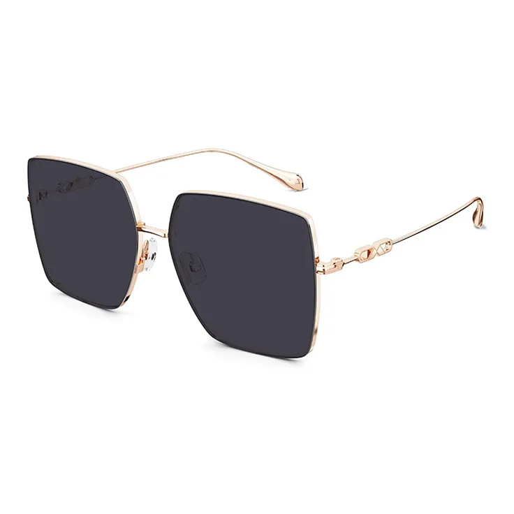 MOLSION Alloy Square Sunglasses Women's-9