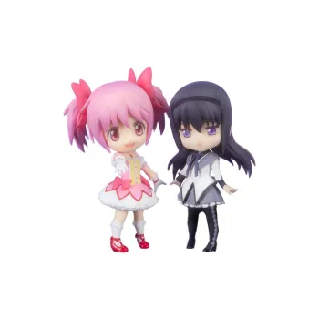 BANDAI Bandai Zero Mini Magic Girl Kagami Hiroyuki And Sayaka Miki Scale Figures 9cm