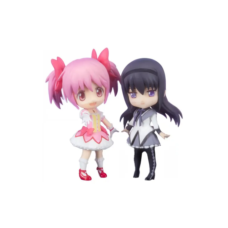 BANDAI Bandai Zero Mini Magic Girl Kagami Hiroyuki And Sayaka Miki Scale Figures 9cm-4